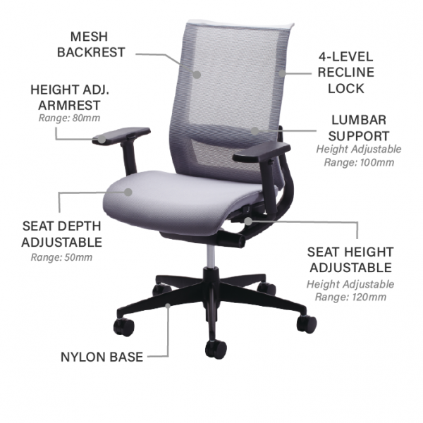 Office Chair – Kokuyo Online Shop