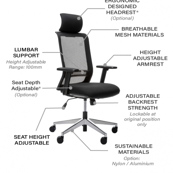 Office Chair – Kokuyo Online Shop