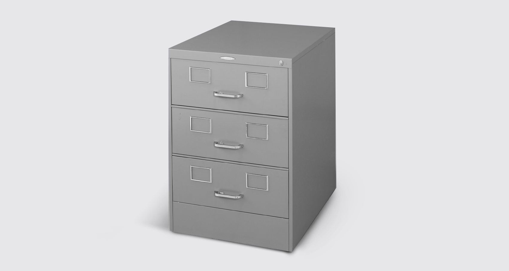 First steel product: This filing cabinet came on the market in 1960